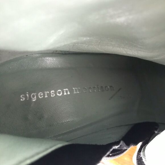 Sigerson Morrison cuffed heel boots - Picture 8 of 8